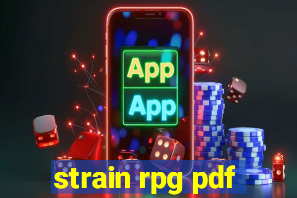 strain rpg pdf